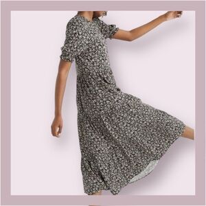 Aerie Garden Party Tiered Midi Dress